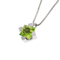 Girocollo punto luce Sparkle Peridoto Carrè 5mm