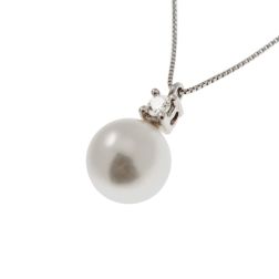 Collana Perla Akoya 8-8.50mm con Diamante 0.060ct