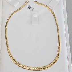 45cm ‘Cobra’ necklace, 8mm – 4.5mm graduated