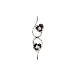 Ciondolo Blossom Wave con Diamanti