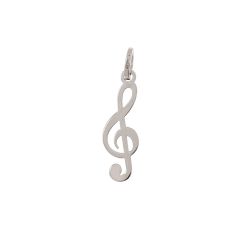 Treble Clef white gold - 0.6mm