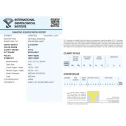 Diamante Certificato IGI 0.24 D  VVS2