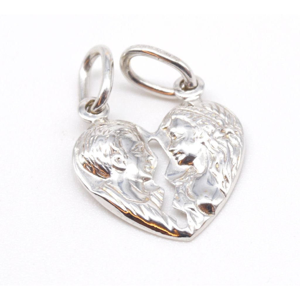 Elli DIAMONDS Collana Donna Oro Giallo 585 Con Diamante 0,015 Ct | Ciondolo A Forma Di Cuore
