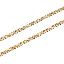Necklace 60cm x2.70mm faceted tiger chain