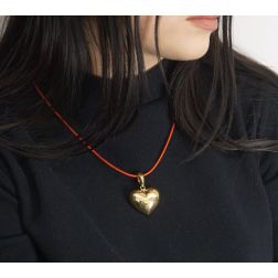 Rounded Heart Pendant