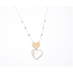 Necklace Hearts 2 colors