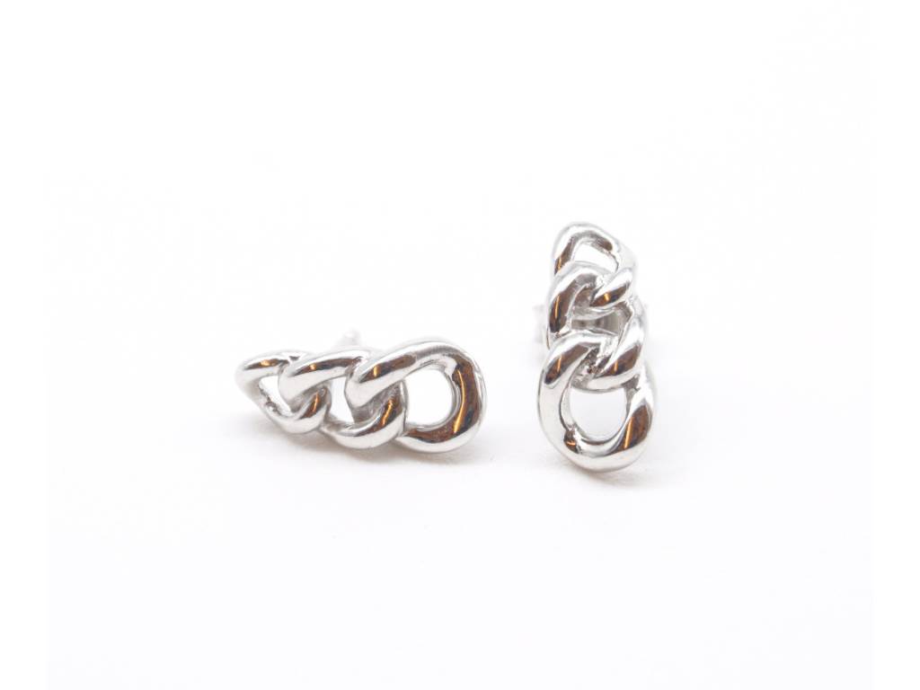 Chain style earrings