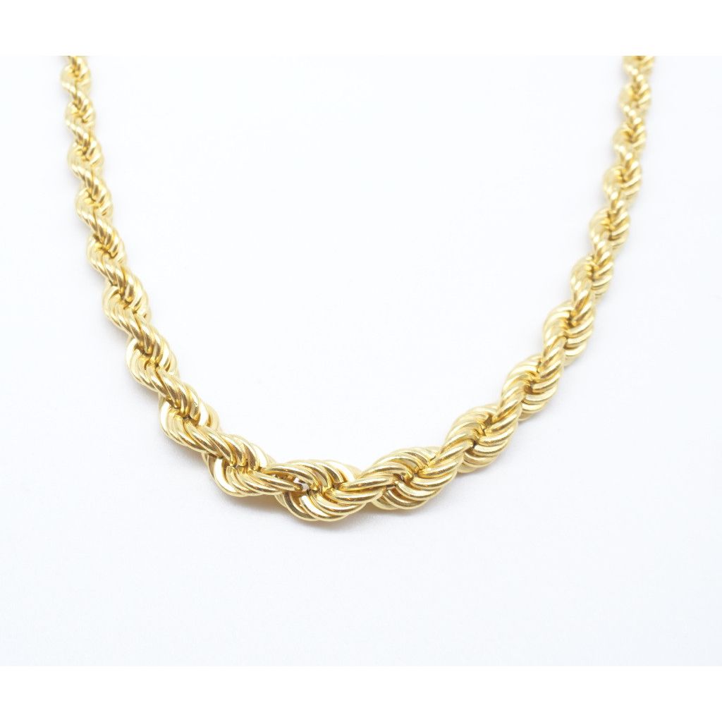 Scalar rope necklace 44cm x 8.50mm-4.50mm
