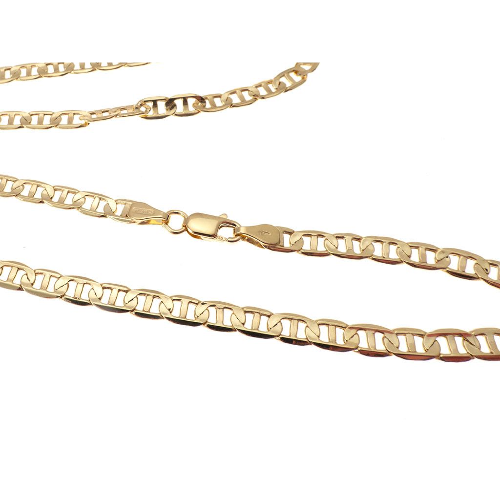 Collana Traversino 50cm x 3.40mm Oro Giallo