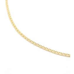 Collana 50cm Traversino da 2,5mm in oro giallo 18kt