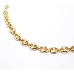 Navy chain necklace 60 cm