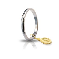 Wedding band Classic Francesina 1,5g White Gold UNOAERRE