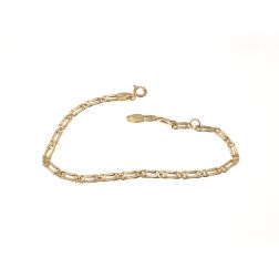 Baby partridge chain bracelet