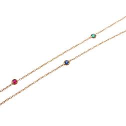 Necklace Multicolor rose gold
