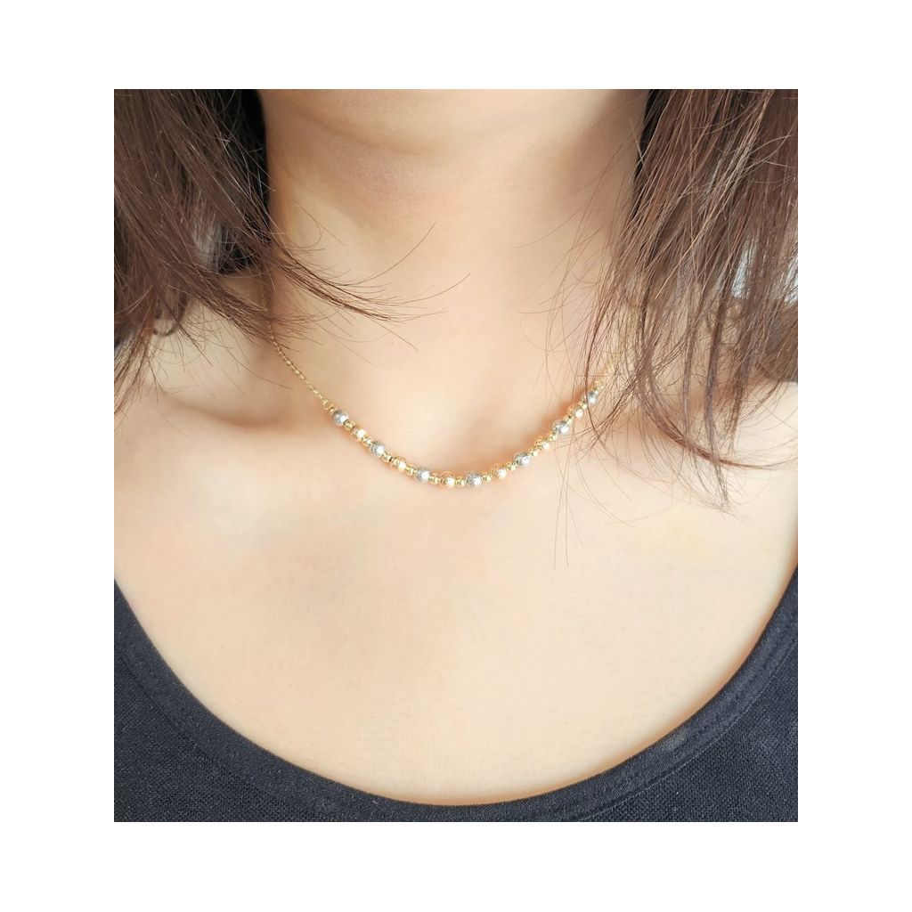 CARISSIMA Collana Unisex in Oro Giallo 9 ct con Catena