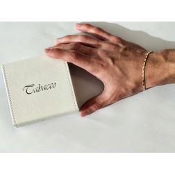 photo of worn Baby partridge chain bracelet