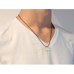 18kt yellow gold divisible puzzle pendant