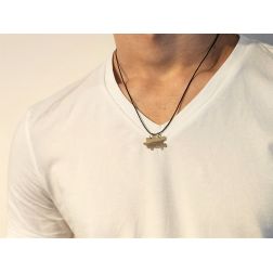 18kt yellow gold divisible puzzle pendant