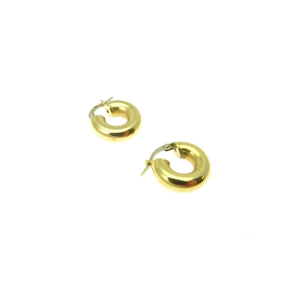Simple Tubolar Hoops Earring  2cm x 4,8mm