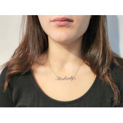 Silver Necklace with name KIMBERLY