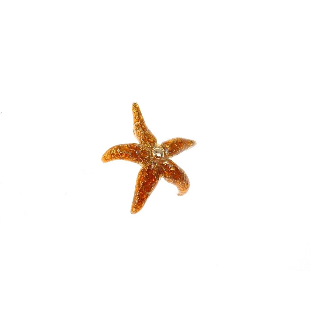 Enemel Starfish Charm