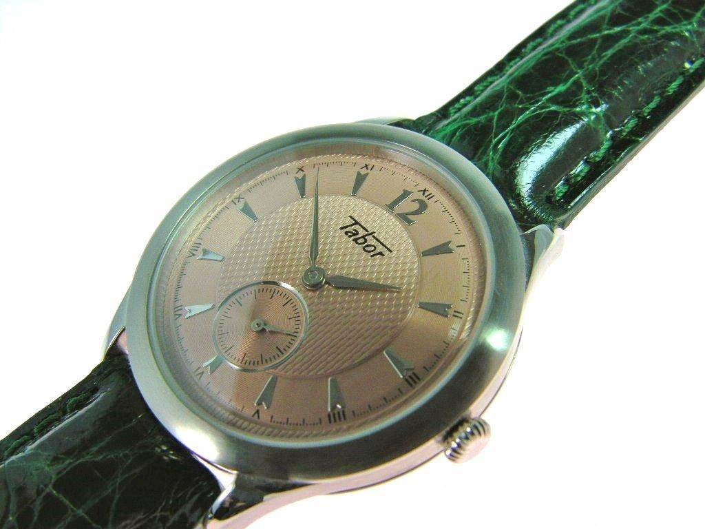 Tabor Classic, Unisex, Time-Only, Hand-Wound watch.