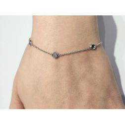Bracelet "Gocce di Luce Colorate" 4.5mm photo of worn