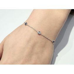 Bracelet "Gocce di Luce Colorate" 4.5mm photo of worn