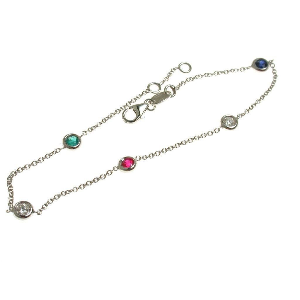Bracelet "Gocce di Luce Colorate" 4.5mm