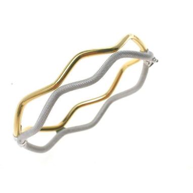 inSCINTILLE Bracciale Donna Rigido con fili semirigidi diamantati